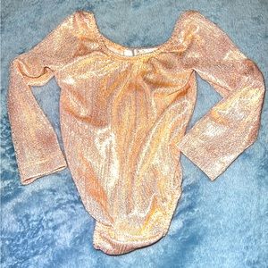 Sparkly onesie.